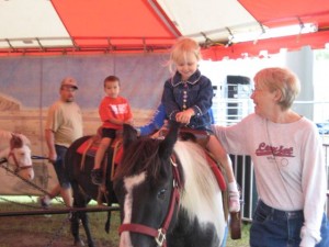 hanna on the horse