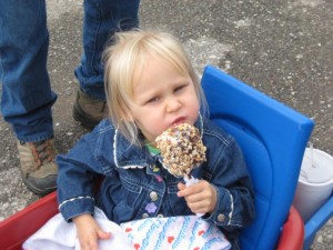 ice cream on a stick