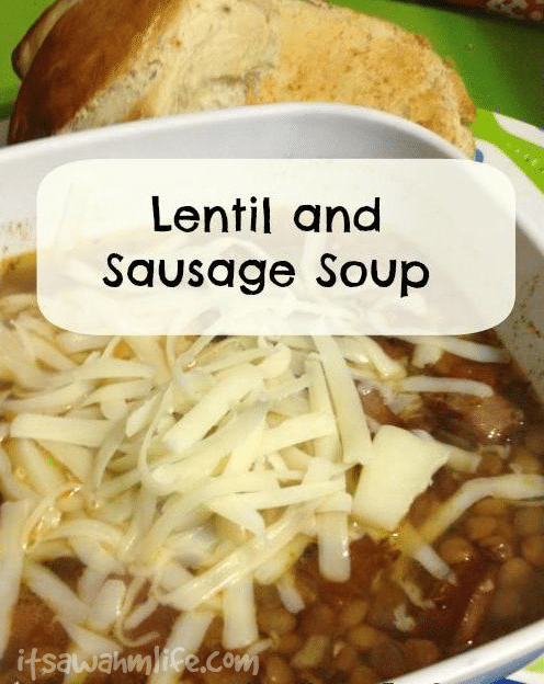 lentil and sausage soup