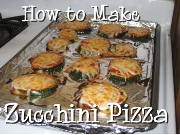 zucchini pizza