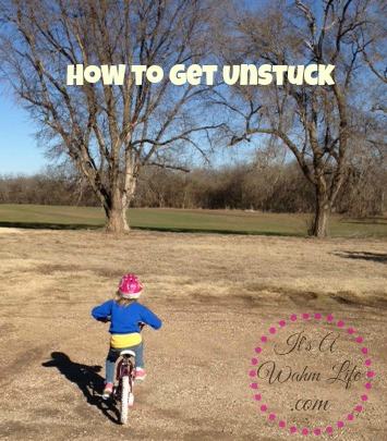 how to get unstuck