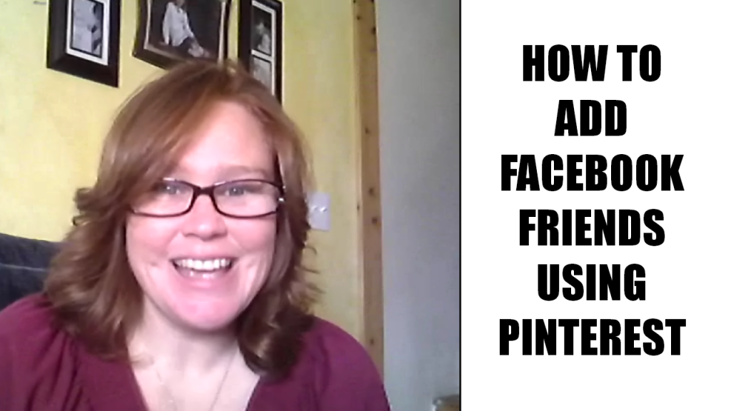 how to add facebook friends with pinterest