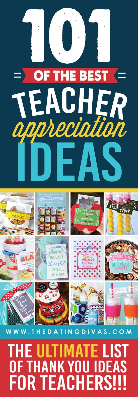 101 teacher appreciation gift ideas