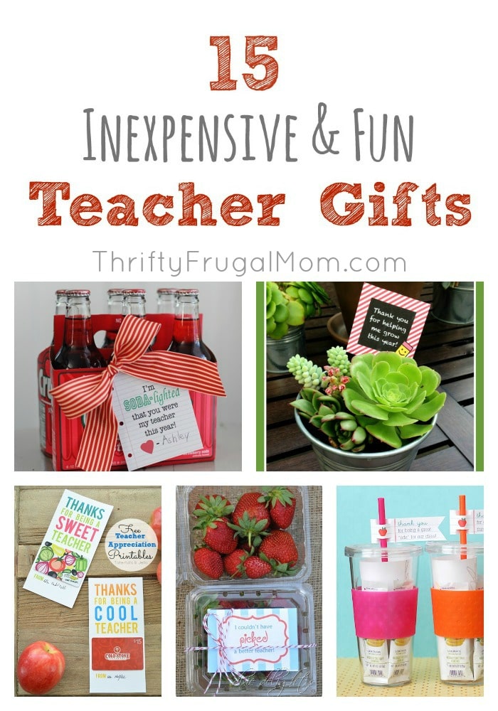 15 inexpensive gifts for teacher