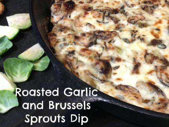 roasted brussels sprout dip