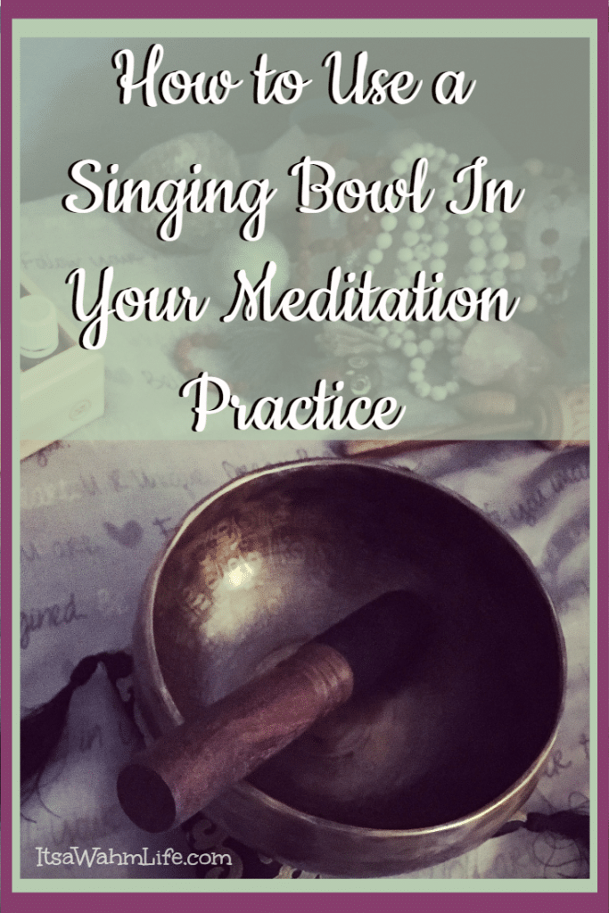 How to use a singing bowl in meditation