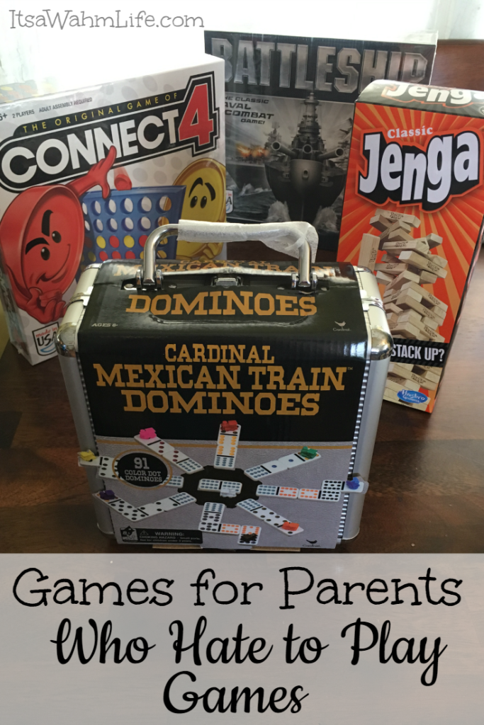 Games for parents who hate to play games. ItsaWahmLife.com
