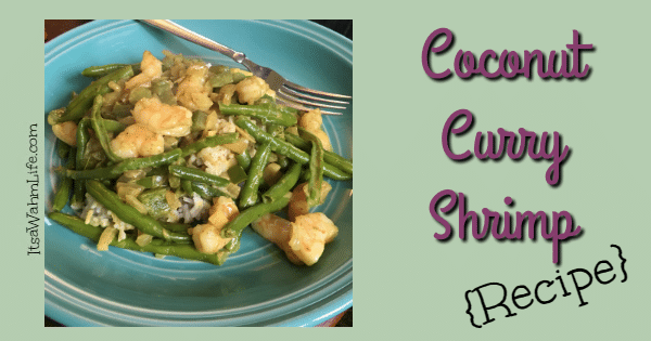 Coconut Curry Shrimp Recipe ItsaWahmLife.com