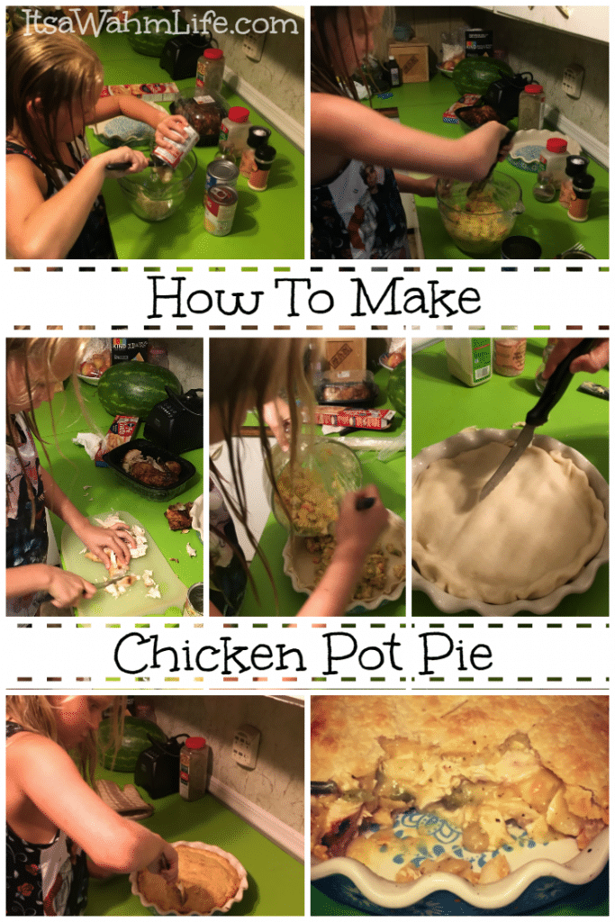 How to Make Chicken Pot Pie {With Your Kids} ItsaWahmLife.com