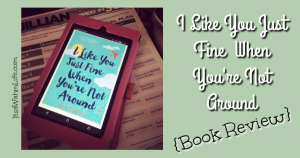 i like you just fine when youre not around book review fb
