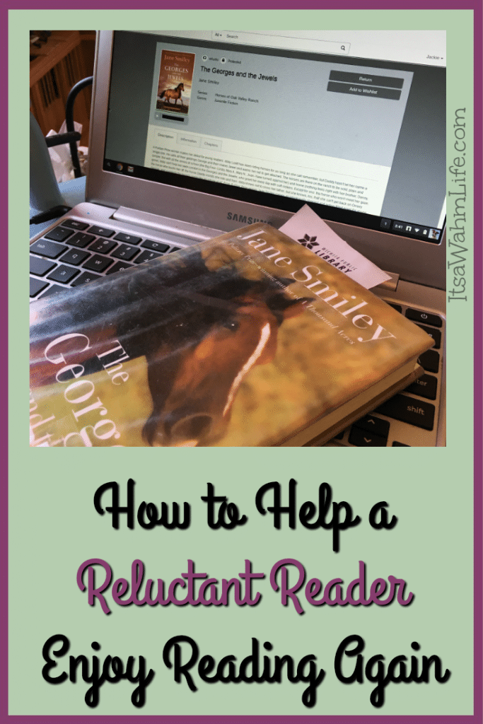 How to help a reluctant reader enjoy reading again ItsaWahmLife.com