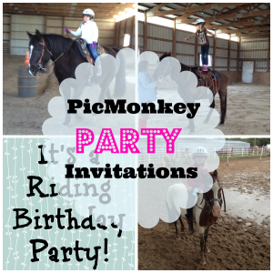 picmonkey party invitations