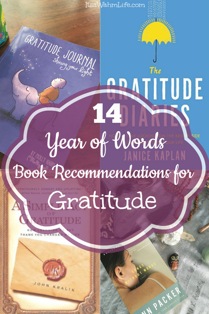 Year of Words Book Club: Gratitude – Its a Wahm Life